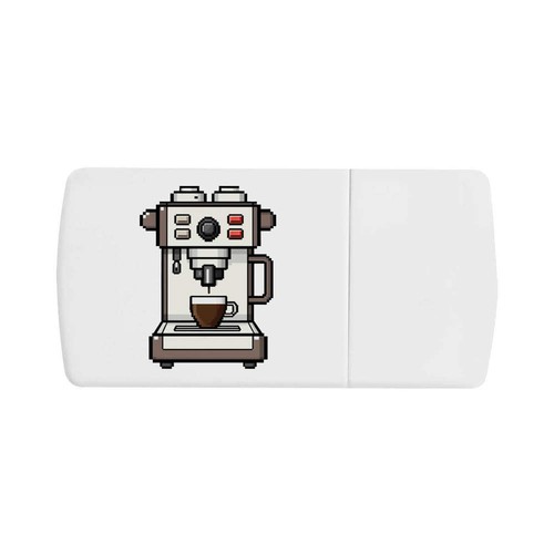 Pixelated espresso maker - 'pixelated,