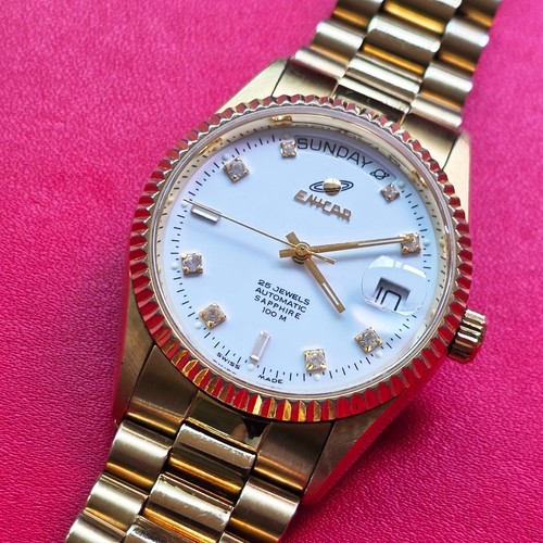Enicar points white dial - ,
