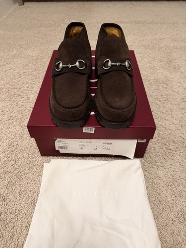 Men sylke suede bit - sylke, gucci
