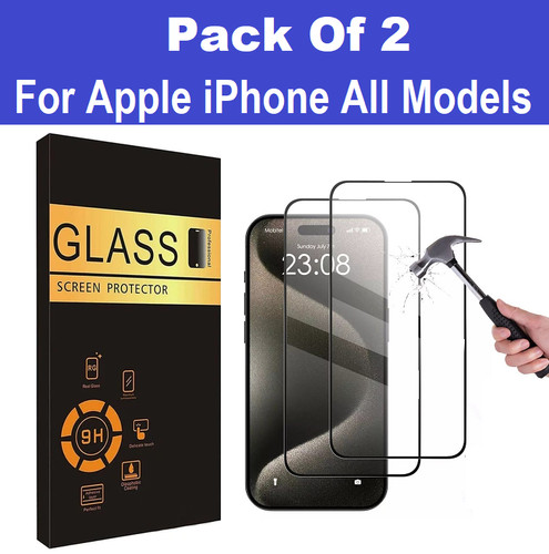 2pack tempered glass screen - glass,