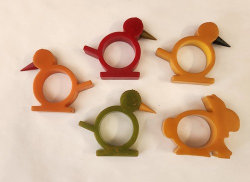 Vintage bakelite bird - 5,