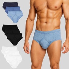 12 Pairs 6 , 3 Men's Y-Fronts