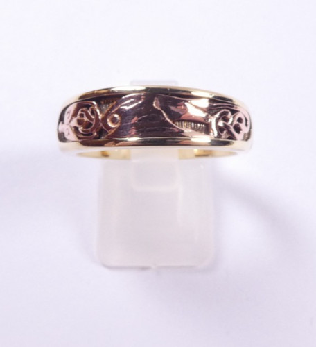 Gold ring carat yellow - gold, and