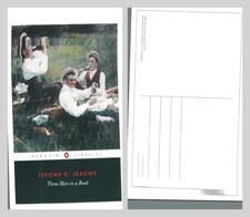 Postcard - Three Men in a Boat