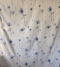 Dunelm Blue Floral Duvet Cover