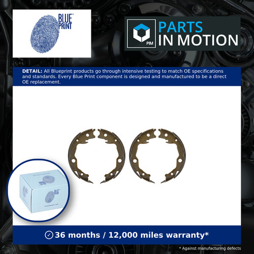 Handbrake shoes set - handbrake,