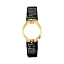 New TAG Heuer ladies womans Alter Ego FC8142 black leather watch strap WP 1441