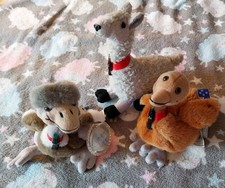 Coca Cola Bean Bag Beanie Babies 1999 Ostrich Turkey Llama Soft Toys