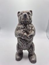 Vintage Teddy Bear Metal Money Box Novelty Piggy Bank 15cm 