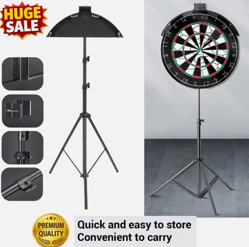 Foldable dartboard stand - dartboard,