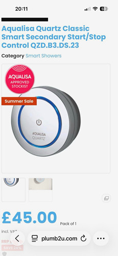 Aqualisa quartz classic - quartz,