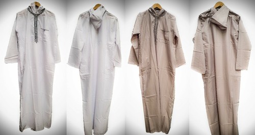 Moroccan hooded thobe - moroccan, hood