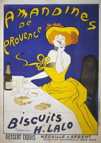 Vintage french biscuit advert - biscuit,
