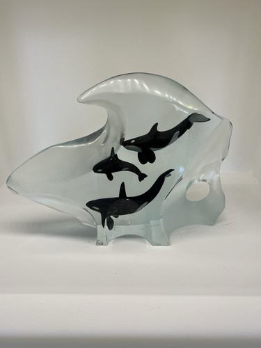 Robert wyland orca - wyland, harmony-