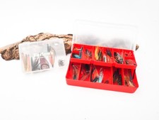 LARGE QUANTITY OF GOOD QUALITY  TUBE FLIES IN BOXES