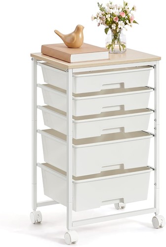Vasagle rolling storage - vasagle,