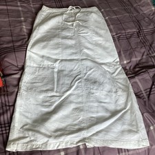 Oska Danish White Linen Long