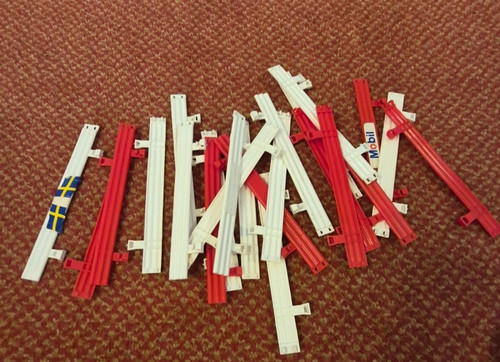 Scalextric track barriers - track,