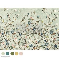 BLOSSOM PERCH Redesign with Prima A1 Fiber Paper for Decoupage, 23.4”x33.1”