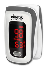 Kinetik Wellbeing Finger Pulse Oximeter - White