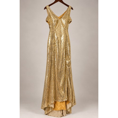Vintage 80s 90s gold - gold, sequin