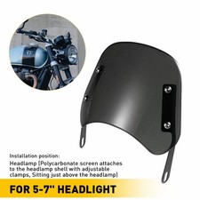 Round headlight - 5"-7",