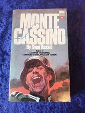 MONTE CASSINO SVEN HASSEL CORGI PAPERBACK 1ST EDITION 1969 CLASSIC WAR BOOK
