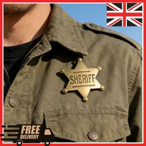 Western adult sheriff badges - adult,