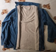 Levis denim fur lined jacket