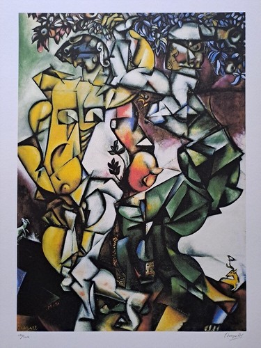 Marc chagall signed adam - -, and