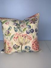 Cushion In High Quality Linen Look Cotton. Hypoallergenic Inner.