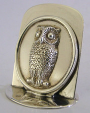 HEAVY 42g STERLING SILVER OWL
