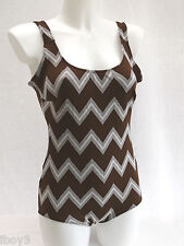 SUPERB 60's VINTAGE CLASSIC STYLE LADIES SWIMMING COSTUME SWIMSUIT 10 - 12 NEW