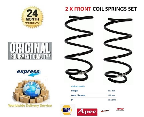 Front coil springs - coil,
