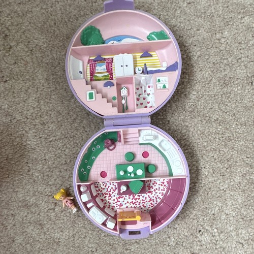 Bluebird polly pocket - bluebird, round