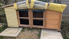 6ft Single Tier Rabbit Hutch
