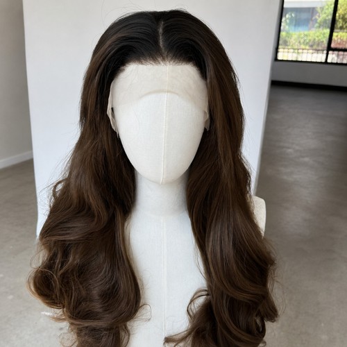 Natural ombre brown heat - ombre,