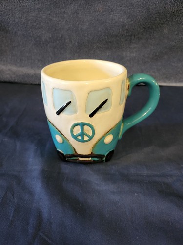 Retro style coffee mug - vw,