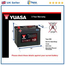 Battery fits CITROEN DS21