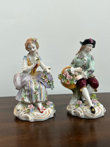 Pair continental dresden style - pair,