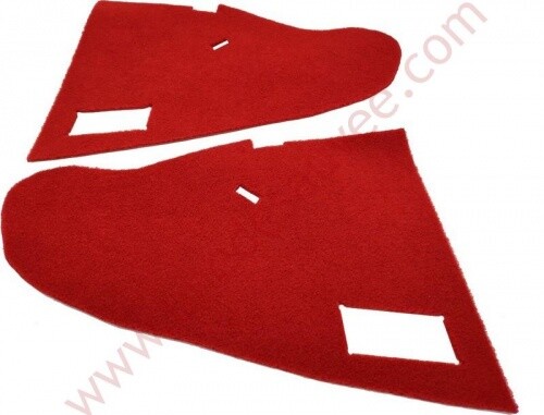 Red carpet central console - red,