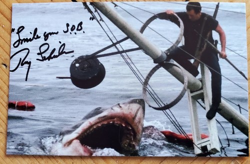 Jaws autograph card steven - card,
