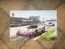 1987 Jaguar XJR-8 Silverstone Print  By Tony Smith