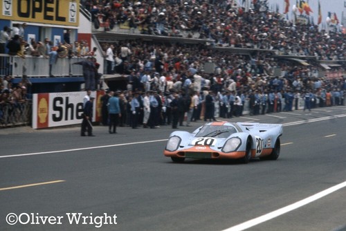 Gulf porsche 917 - porsche, mans