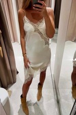 ZARA ASYMMETRIC LACE DRESS ZW