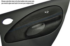 BLUE STITCH 2X REAR DOOR CARD