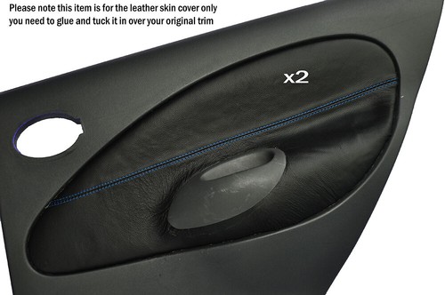 Blue stitch rear door - 2x,