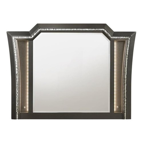 Acme kaitlyn metal mirror - metal,