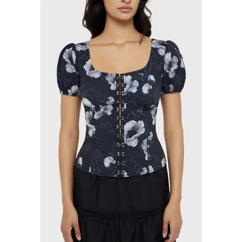 Killstar lupina corset top - lupina,