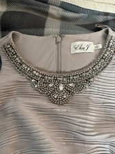 Designer Eliza j Grey Sparkly